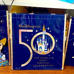 Limited edition Disney reusable 50th Anniversary reusable bags.